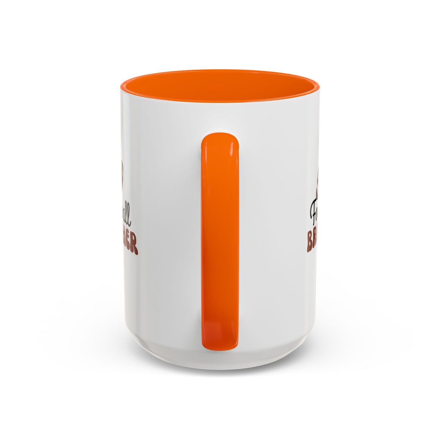 Football Brother Mug | Sports Fan Gift | Kids Mug | Sibling Gift | 11oz Accent Mug | 15oz Accent Mug