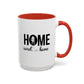 Male Football Mug | Sports Mug |11oz Accent Mug | 15oz Accent Mug | Football Mug | Home Sweet Home Mug