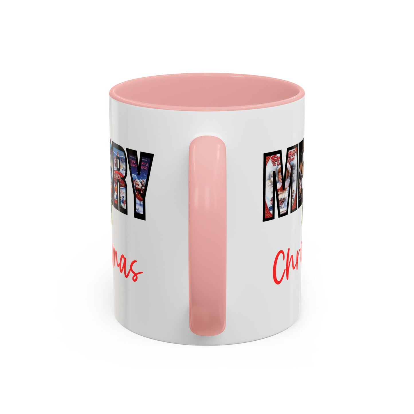 Merry Christmas Nostalgic Movie Poster Mug | Christmas Gift | Funny Christmas Gift | Accent Mug