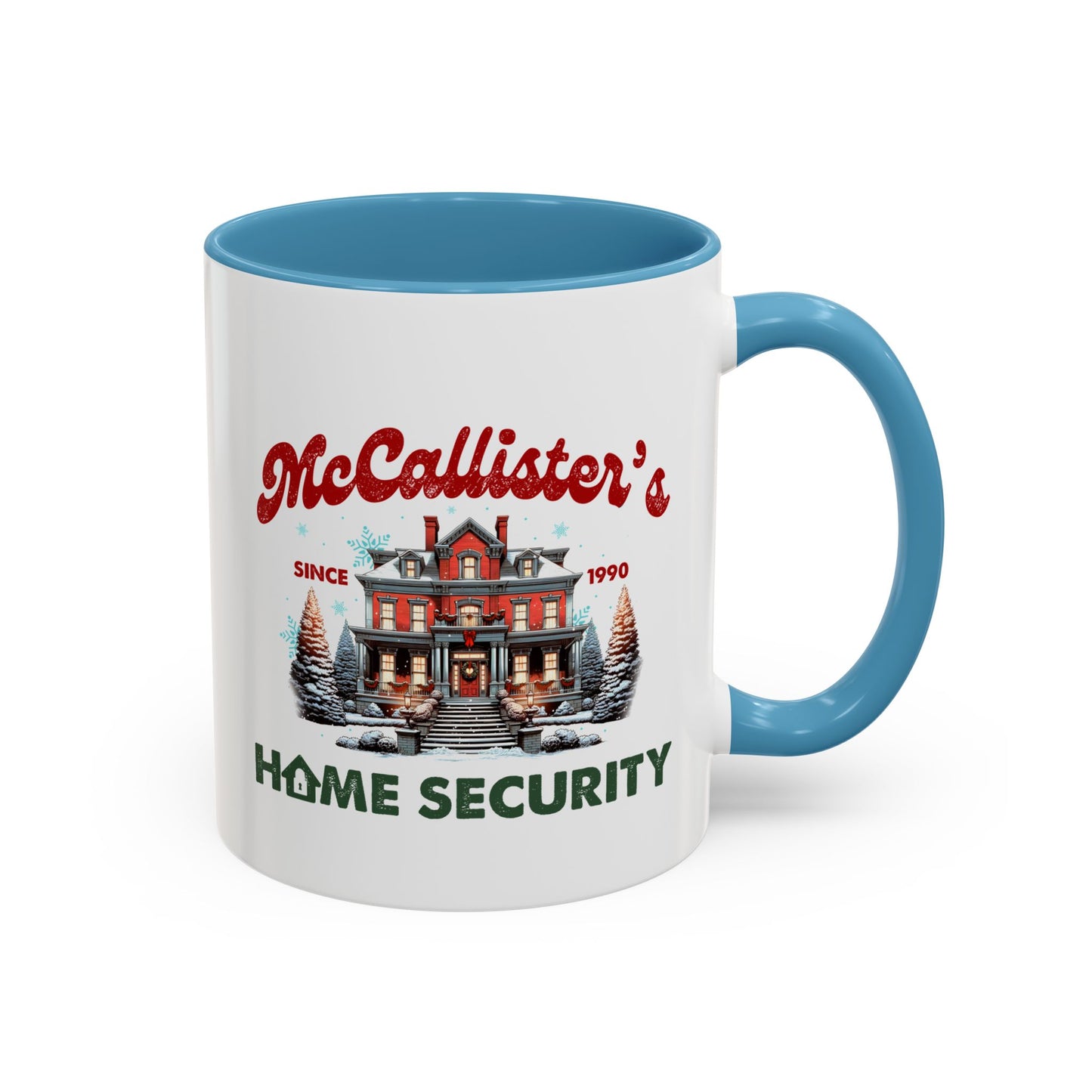 Cute McCallister's Christmas Movie | Christmas Gift | Funny Christmas Gift | 1990s Nostalgia | Ceramic |11oz Accent Mug | 15oz Accent Mug