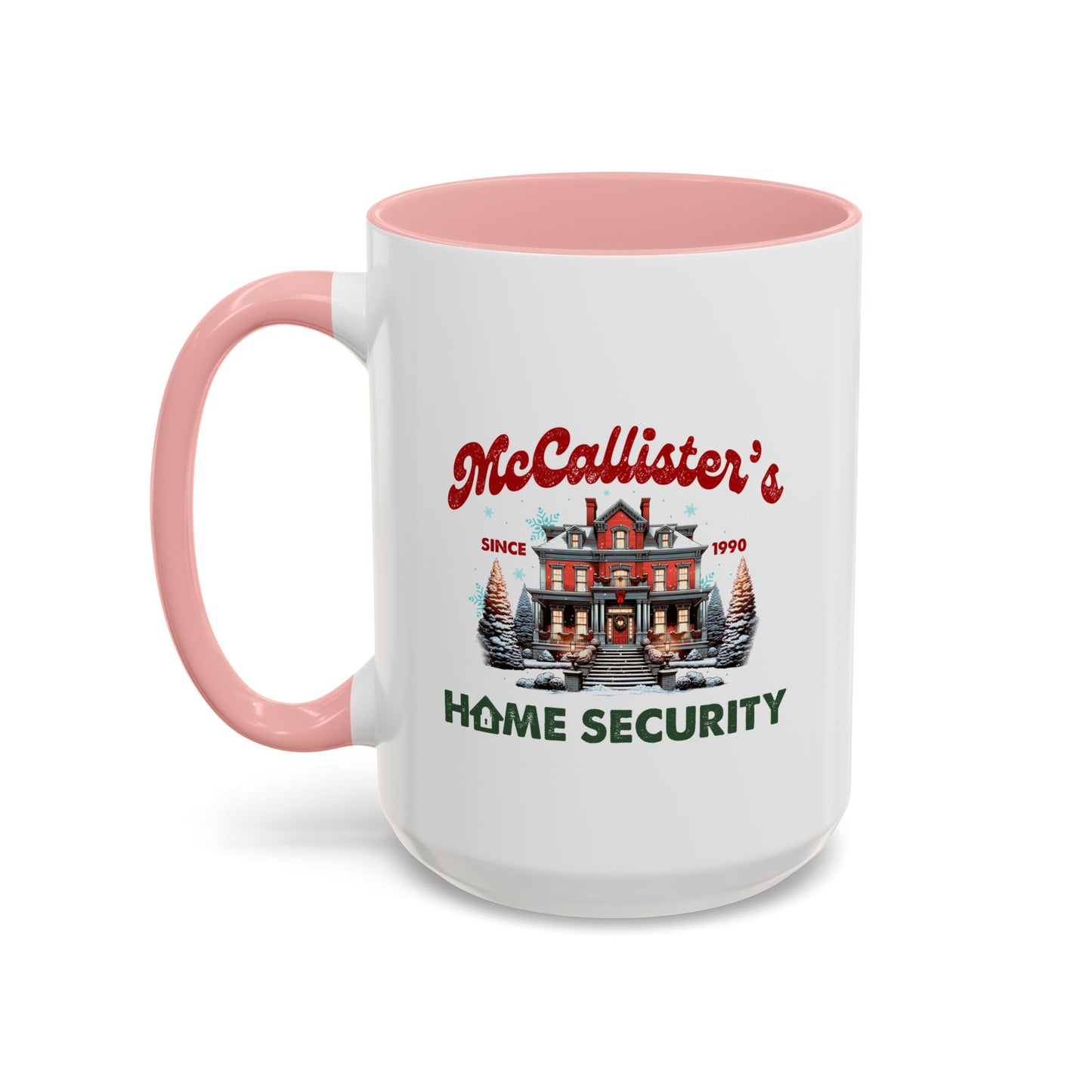 Cute McCallister's Christmas Movie | Christmas Gift | Funny Christmas Gift | 1990s Nostalgia | Ceramic |11oz Accent Mug | 15oz Accent Mug