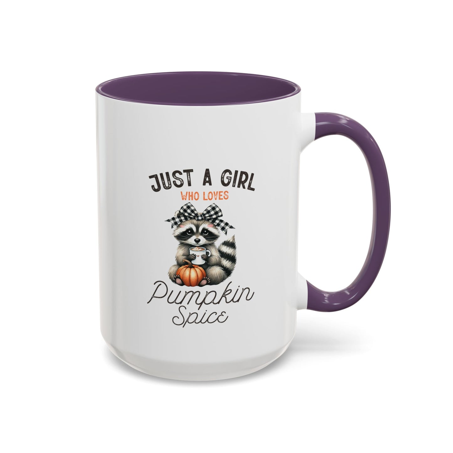 Just A Girl Mug | Fall Season Mug | Gift for Fall Nature Lover | Fall Season Mug | Cute Gift | Fall Mug | 11oz Accent Mug | 15oz Accent Mug