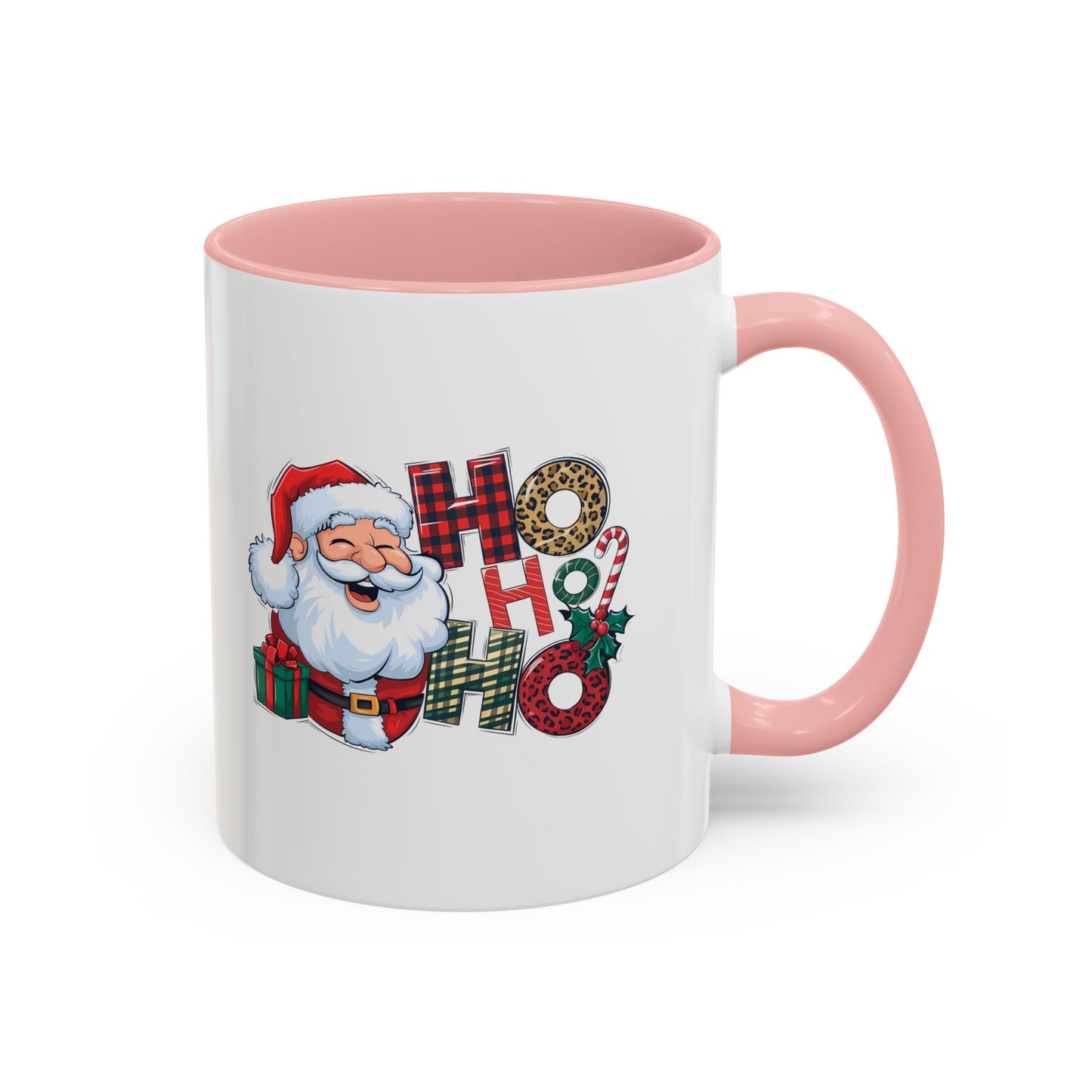 Santa Ho Ho Ho Christmas Mug | Gift Idea | Gift for Kids | Kids Christmas Gift Idea | Kids Mug | 11oz Accent Mug | 15oz Accent Mug