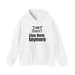 I Can't Quote Motivational Hoodie | Motivational Gift For Her | Inspirational Quote