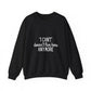 Doesn't live Here Inspirational Quote Unisex Heavy Blend™ | Motivational Sweatshirt | Inspirational Gift | Gift For Her | Gift For Him