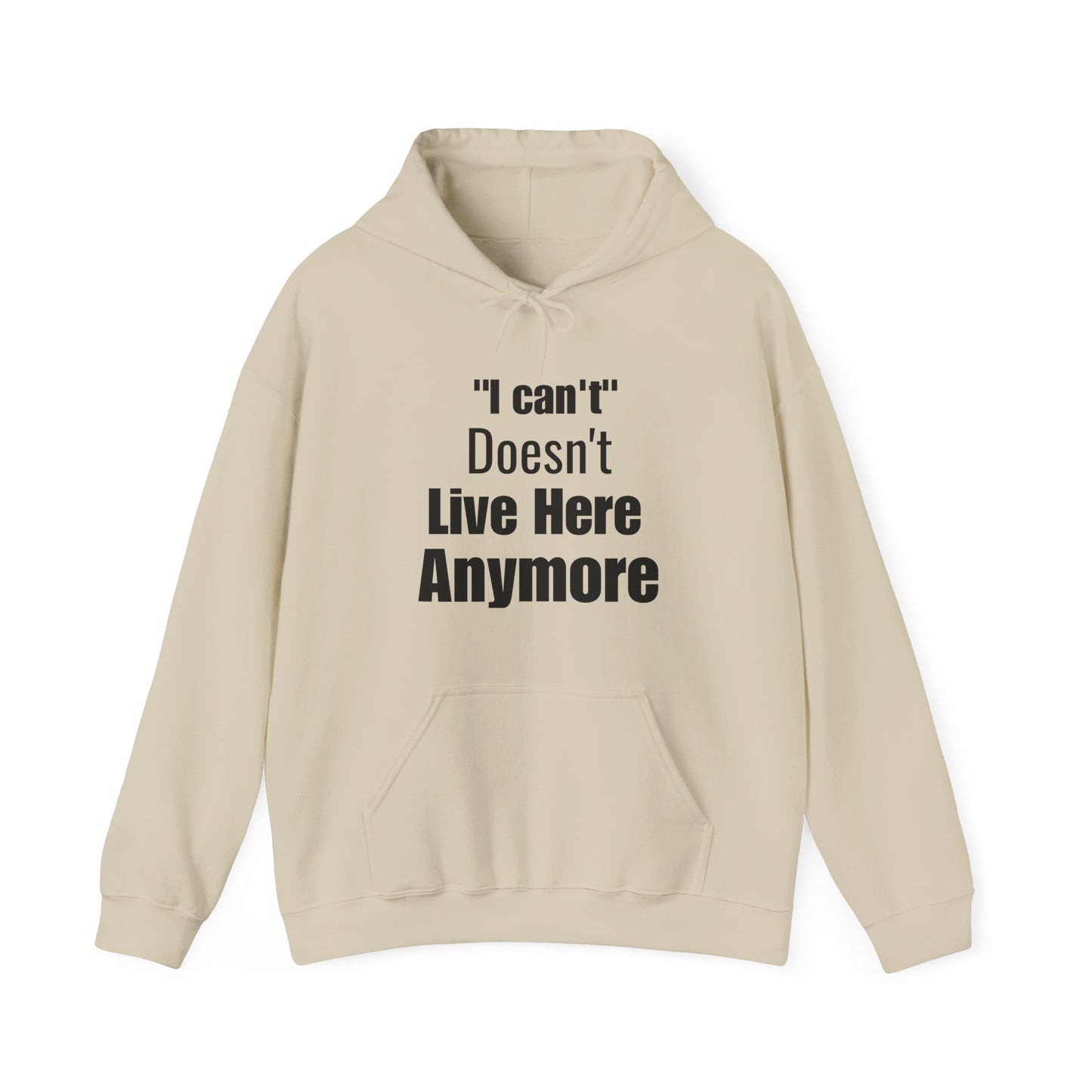 I Can't Quote Motivational Hoodie | Motivational Gift For Her | Inspirational Quote