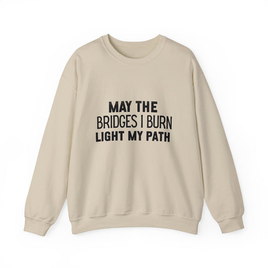 Light My Path Inspirational Quote Unisex Heavy Blend™ | Motivational Sweatshirt | Inspirational Gift | Gift For Her | Gift For Him