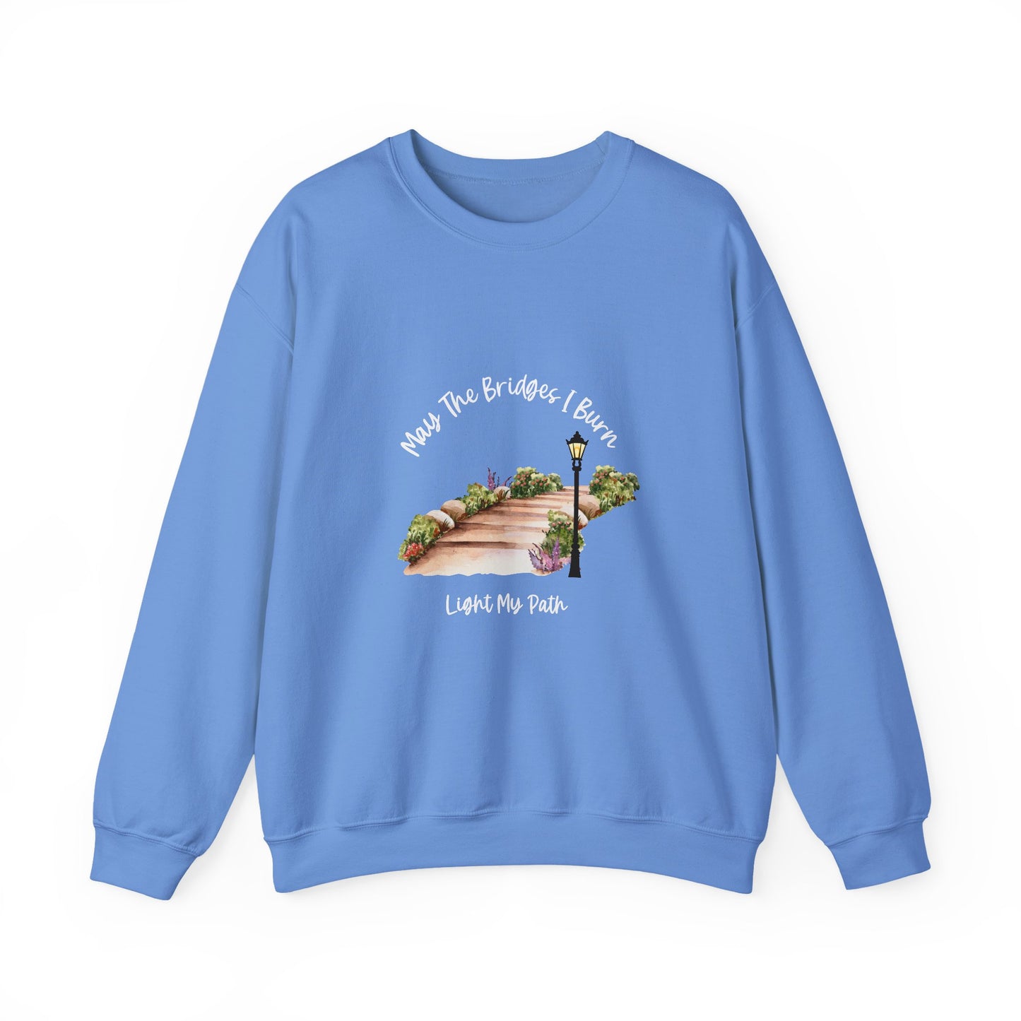 The Bridge Inspirational Quote Unisex Heavy Blend™ | Motivational Sweatshirt | Inspirational Gift | Gift For Her | Gift For Him