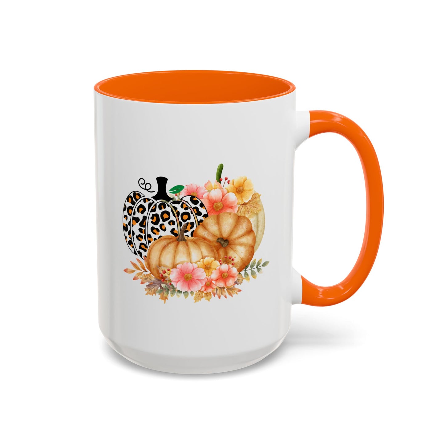 Fall Pumpkin Mug | Fall Season Mug | Gift for Pumpkin Lover | Fall Mug | 11oz Accent Mug | 15oz Accent Mug