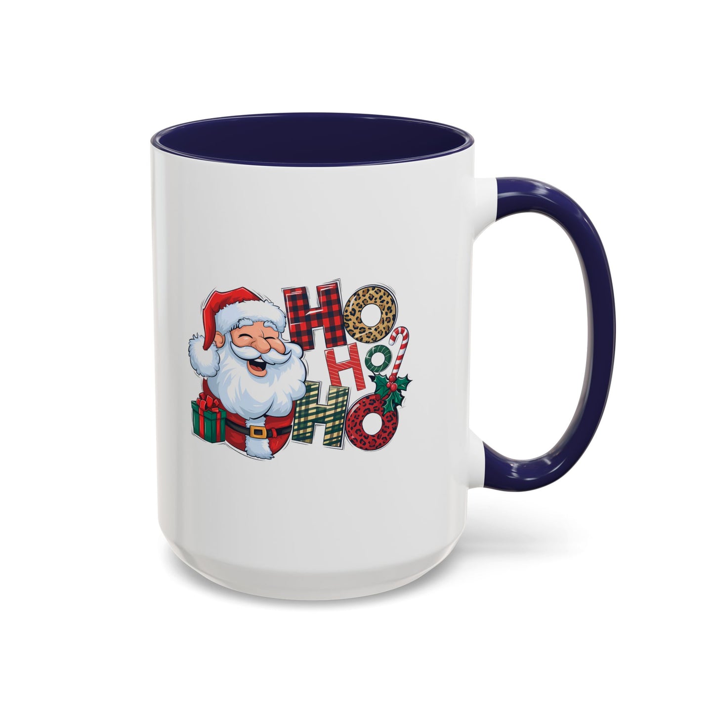 Santa Ho Ho Ho Christmas Mug | Gift Idea | Gift for Kids | Kids Christmas Gift Idea | Kids Mug | 11oz Accent Mug | 15oz Accent Mug
