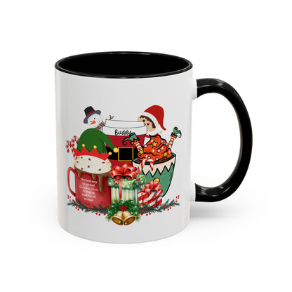 Cute Christmas Movie Nostalgic Quote | Christmas Gift | Funny Christmas Gift | 2000s Nostalgia |11oz Accent Mug | 15oz Accent Mug