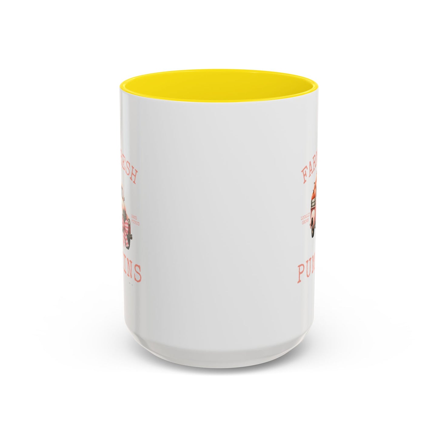 Farm Fresh Pumpkins Fall Mug | Pumpkin Truck | Gift for Her | Gift for Nature Lover | Fall Mug | Fall Season Mug | Gift for Her | Fall Mug | 11oz Accent Mug | 15oz Accent Mug