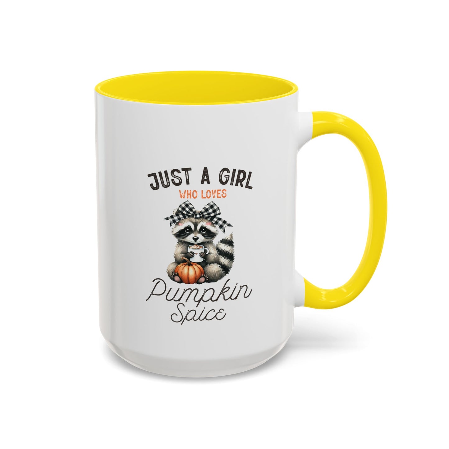 Just A Girl Mug | Fall Season Mug | Gift for Fall Nature Lover | Fall Season Mug | Cute Gift | Fall Mug | 11oz Accent Mug | 15oz Accent Mug