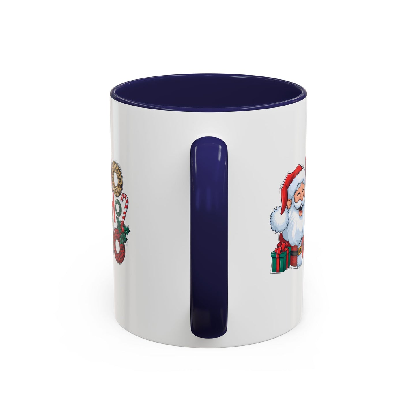 Santa Ho Ho Ho Christmas Mug | Gift Idea | Gift for Kids | Kids Christmas Gift Idea | Kids Mug | 11oz Accent Mug | 15oz Accent Mug