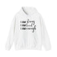 I Am Strong Message Hoodie | Motivational Gift For Her | Inspirational Quote