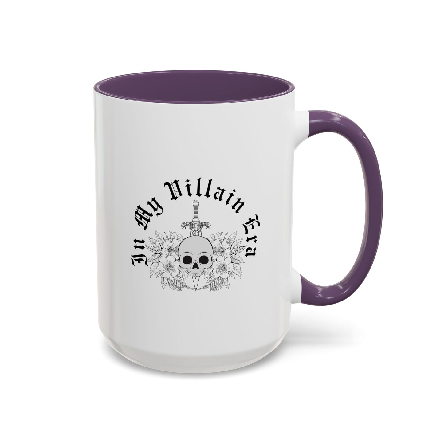 In My Villain Era Mug | Villain Era Accent Mug | Bad Girl | Bad Guy Vibe | 11oz Accent Mug | 15oz Accent Mug | Unique Ceramic Mug