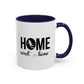 Female Soccer Player Home Sweet Home Mug | Soccer Gift | Sports Mug |11oz Accent Mug | 15oz Accent Mug