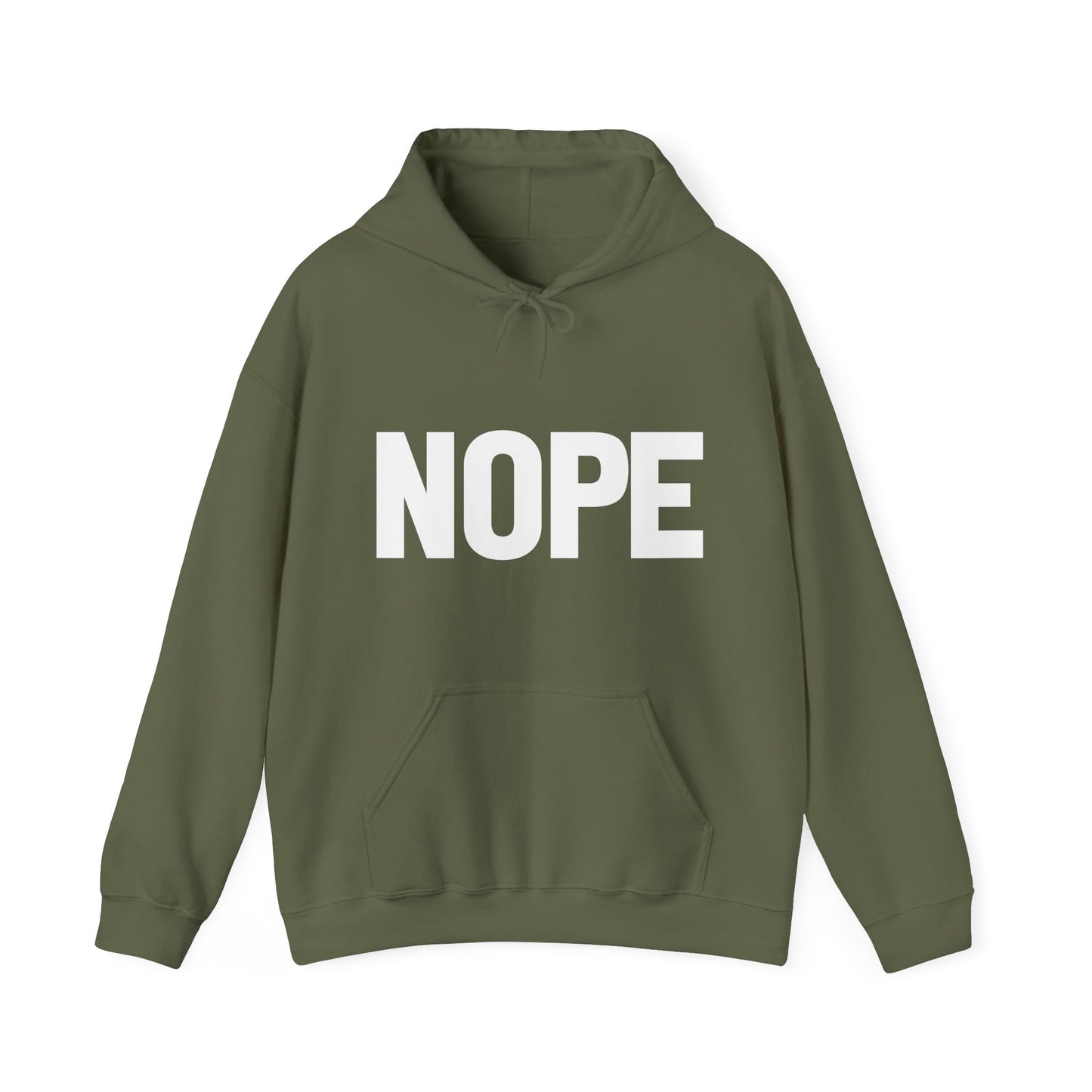 NOPE Unisex Hoodie | Motivational Gift For Her | Inspirational Quote