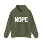 NOPE Unisex Hoodie | Motivational Gift For Her | Inspirational Quote