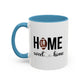 Male Football Home Sweet Home Mug | Sports Mug |11oz Accent Mug | 15oz Accent Mug | Football Mug
