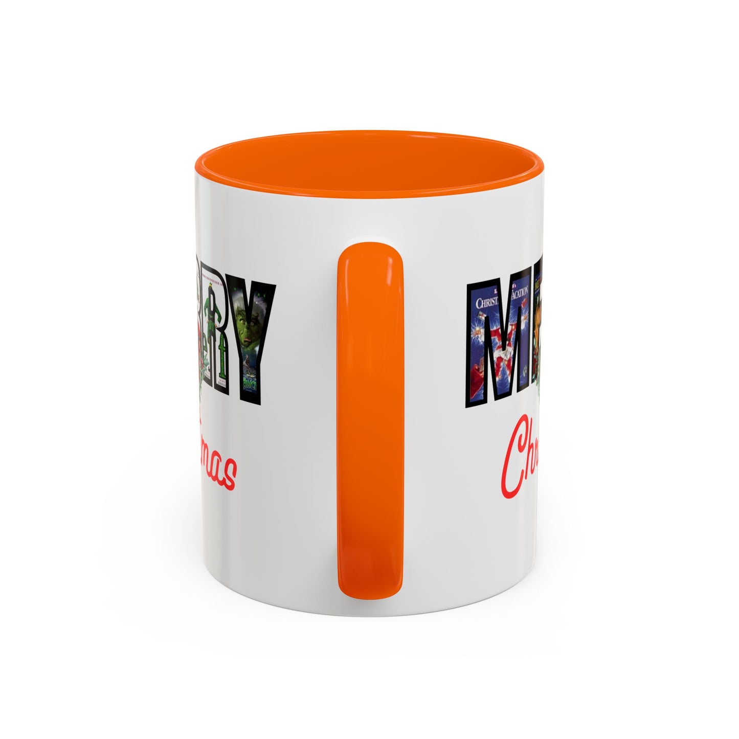 Cute Merry Christmas Nostalgic Holiday Movie Poster Mug | Christmas Gift | Funny Christmas Gift | Accent Mug | 11oz | 15oz |