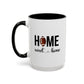 Football Home Sweet Home Gift | Sports Mug |11oz Accent Mug | 15oz Accent Mug | Football Mug