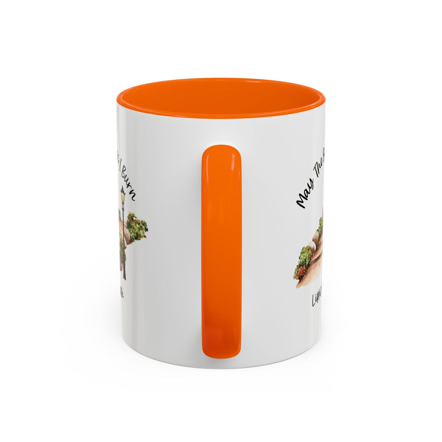 Cute May The Bridges I Burn Light My Path Mug |11oz Accent Mug | 15oz Accent Mug | Ceramic | Inspirational Gift | Conversation Starter