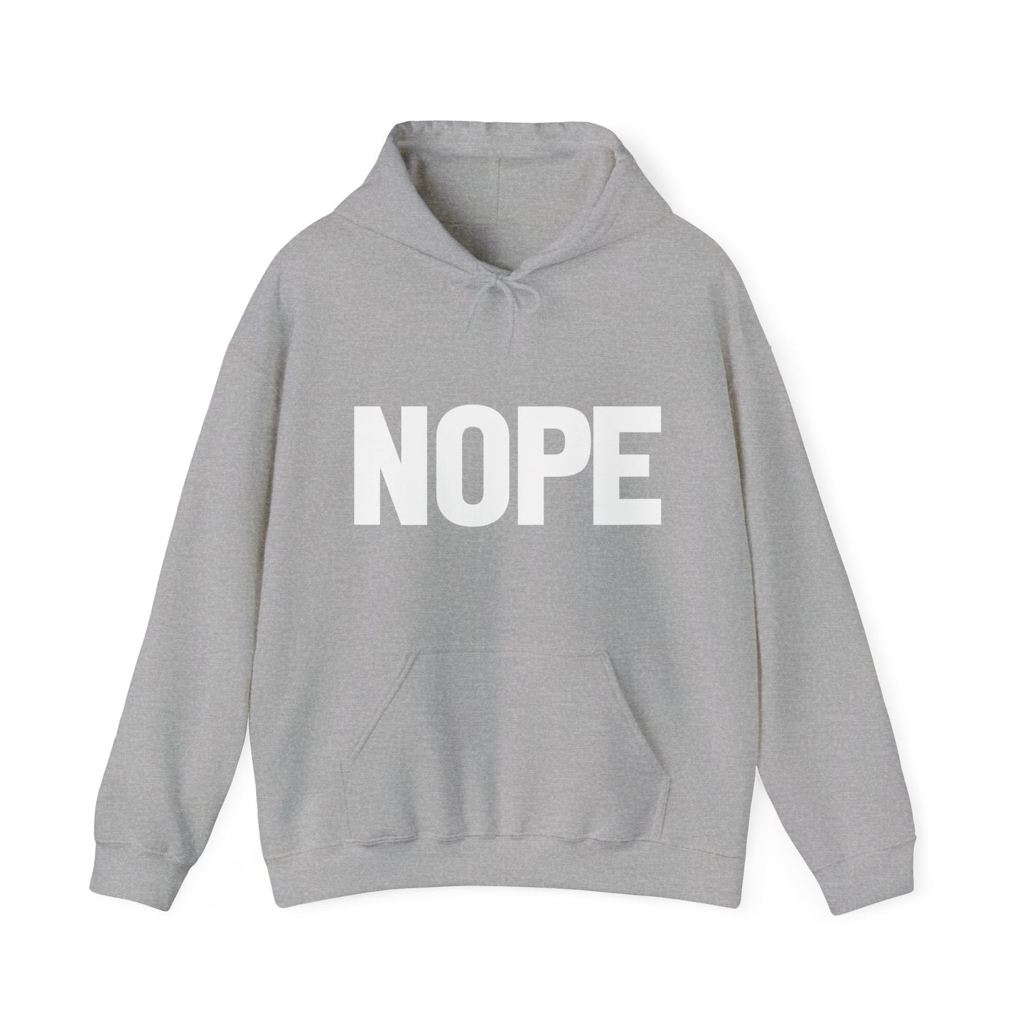 NOPE Unisex Hoodie | Motivational Gift For Her | Inspirational Quote
