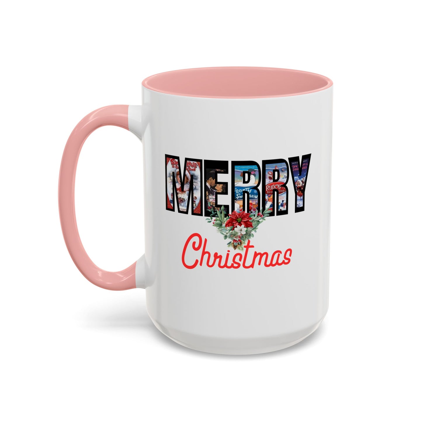 Merry Christmas Nostalgic Movie Poster Mug | Christmas Gift | Funny Christmas Gift | Accent Mug | 11oz | 15oz |