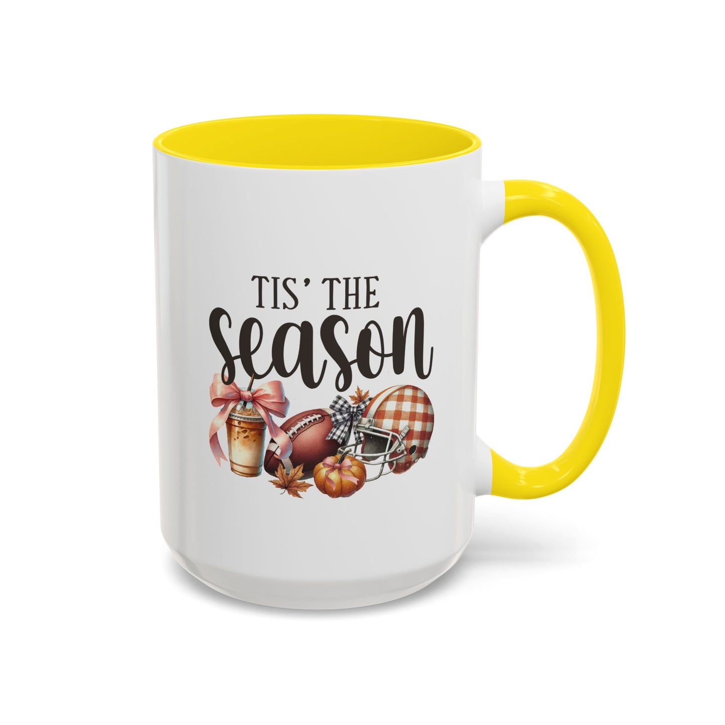 Tis The Season Fall Mug | Fall Season Mug | Gift for Her | Fall Mug | 11oz Accent Mug | 15oz Accent Mug
