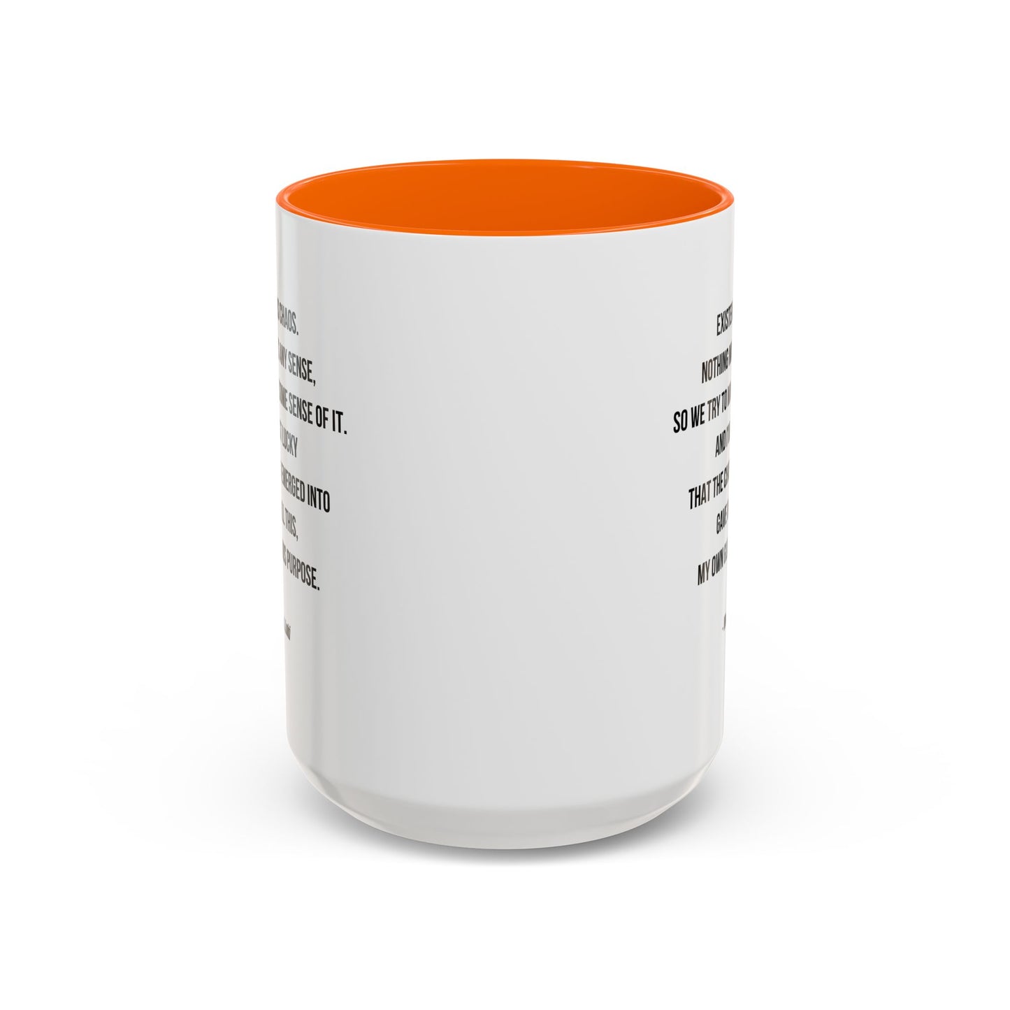 Mobius Quote Mug | TV Motivational Character Mug | Quote Mug | 11oz Accent Mug | 15oz Accent Mug