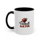 Football Sister Mug | Sports Fan Gift | Kids Mug | Sibling Gift | 11oz Accent Mug | 15oz Accent Mug