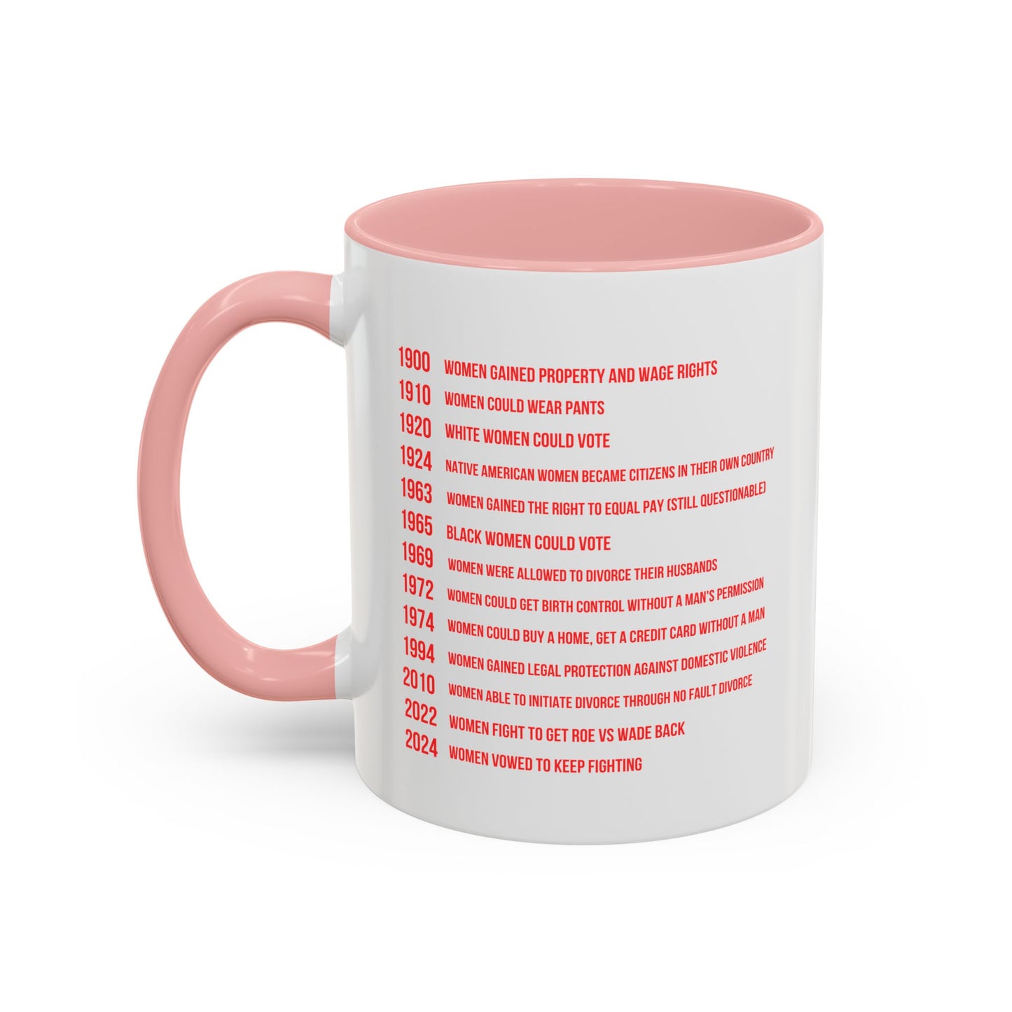 Women's Rights Mug | Viral Feminist Mug | Election Mug | Viral Mug Quote | 11oz Accent Mug | 15oz Accent Mug