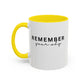 Remember Your Why Inspirational Quote Gift | Motivational Quote Gift | Ceramic Mug | 11oz Accent Mug | 15oz Accent Mug