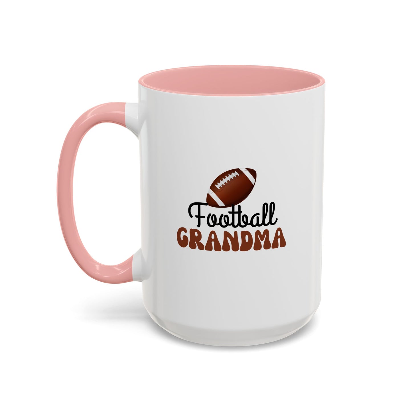 Football Grandma Mug | Sports Fan Gift | Proud Grandma Gift | Ceramic Mug | 11oz Accent Mug | 15oz Accent Mug