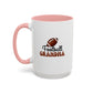 Football Grandma Mug | Sports Fan Gift | Proud Grandma Gift | Ceramic Mug | 11oz Accent Mug | 15oz Accent Mug