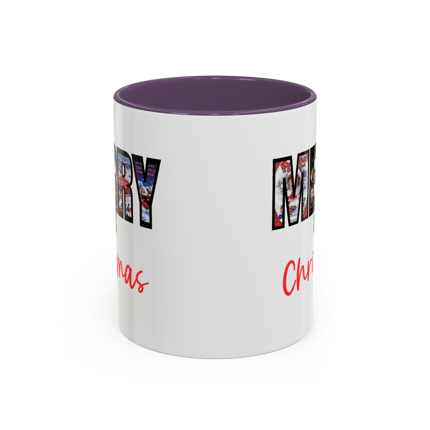 Merry Christmas Nostalgic Movie Poster Mug | Christmas Gift | Funny Christmas Gift | Accent Mug