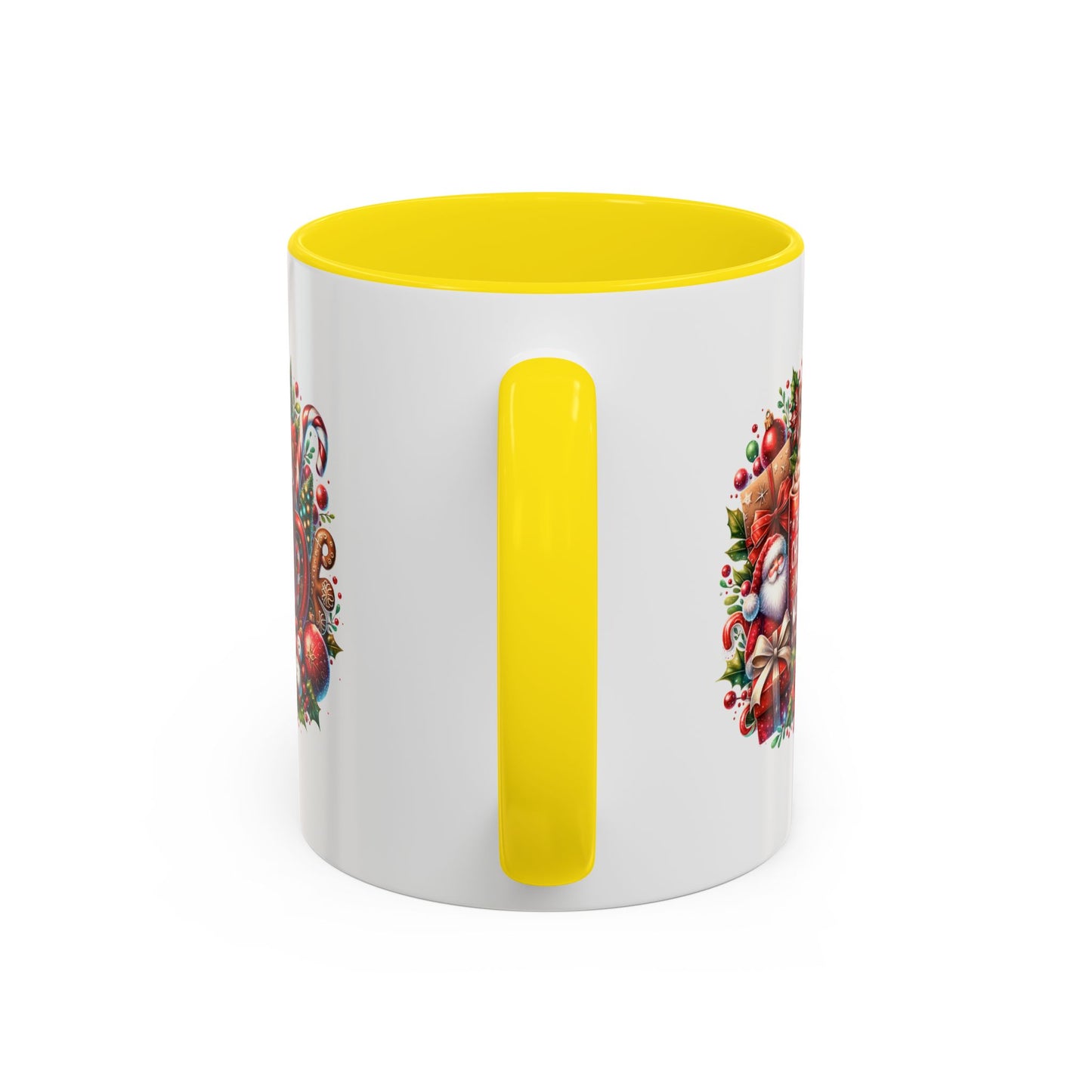 Cute Christmas Movie Watching Mug | Christmas Gift | Ceramic Christmas Gift | |11oz Accent Mug | 15oz Accent Mug