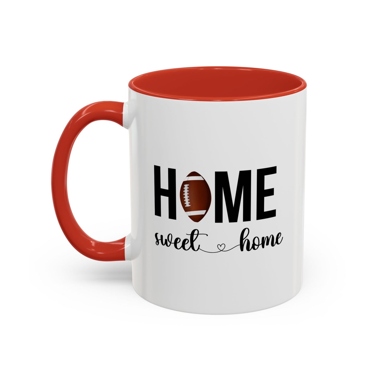 Football Home Sweet Home Gift | Sports Mug |11oz Accent Mug | 15oz Accent Mug | Football Mug