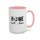 Home Sweet Home Soccer Gift | Sports Mug |11oz Accent Mug | 15oz Accent Mug