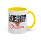 Merry Christmas Nostalgic Movie Poster Mug | Christmas Gift | Funny Christmas Gift | Accent Mug | 11oz | 15oz |