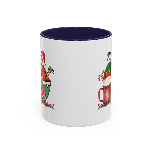 Cute Christmas Movie Nostalgic Quote | Christmas Gift | Funny Christmas Gift | 2000s Nostalgia |11oz Accent Mug | 15oz Accent Mug