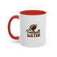 Football Sister Mug | Sports Fan Gift | Kids Mug | Sibling Gift | 11oz Accent Mug | 15oz Accent Mug