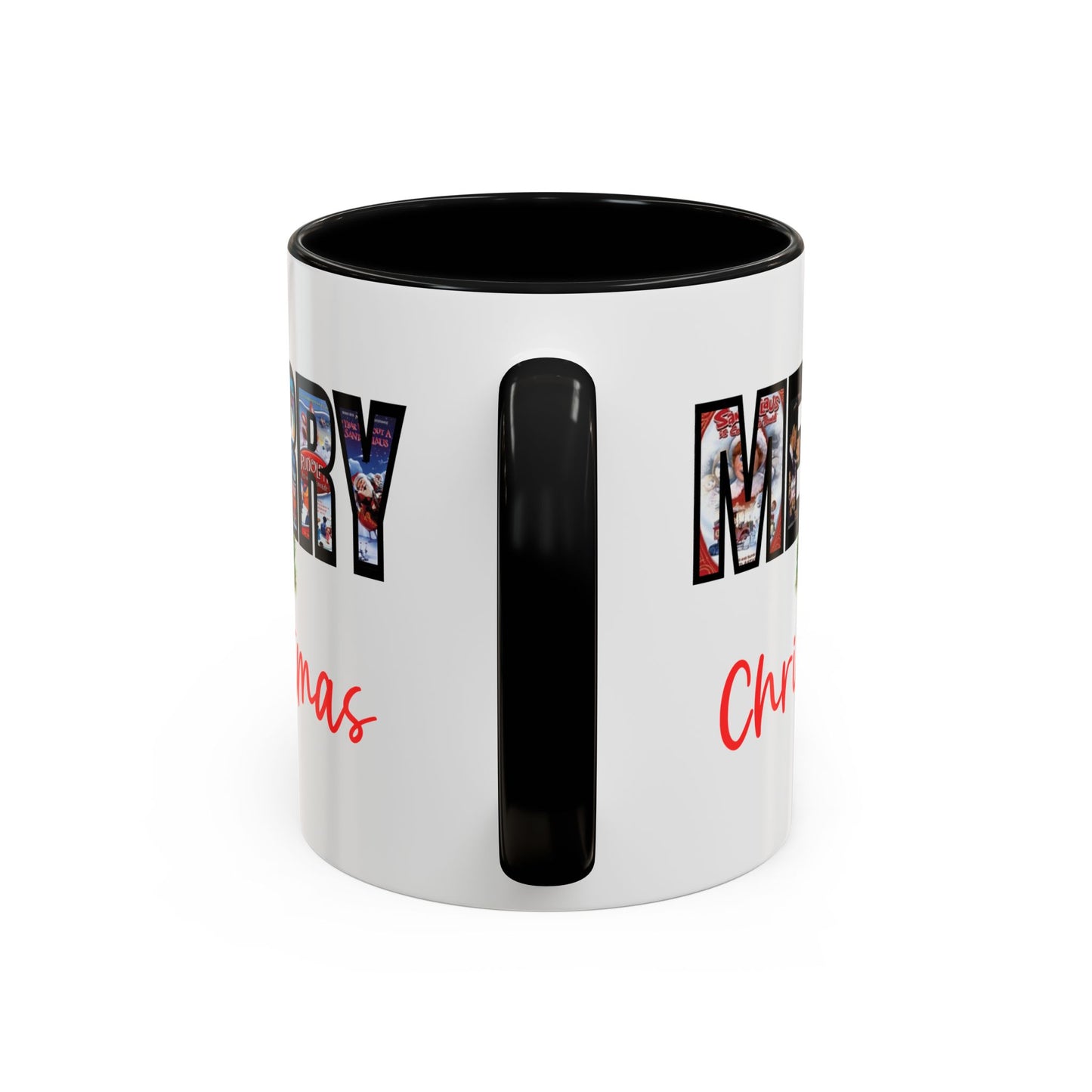 Merry Christmas Nostalgic Movie Poster Mug | Christmas Gift | Funny Christmas Gift | Accent Mug