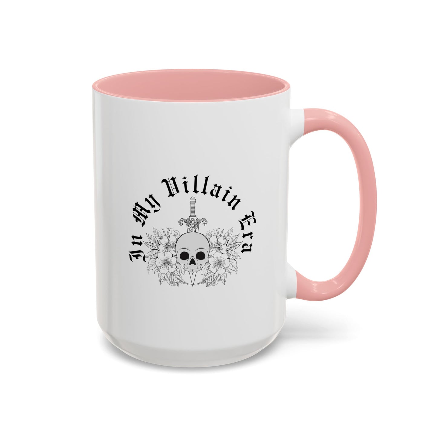 In My Villain Era Mug | Villain Era Accent Mug | Bad Girl | Bad Guy Vibe | 11oz Accent Mug | 15oz Accent Mug | Unique Ceramic Mug