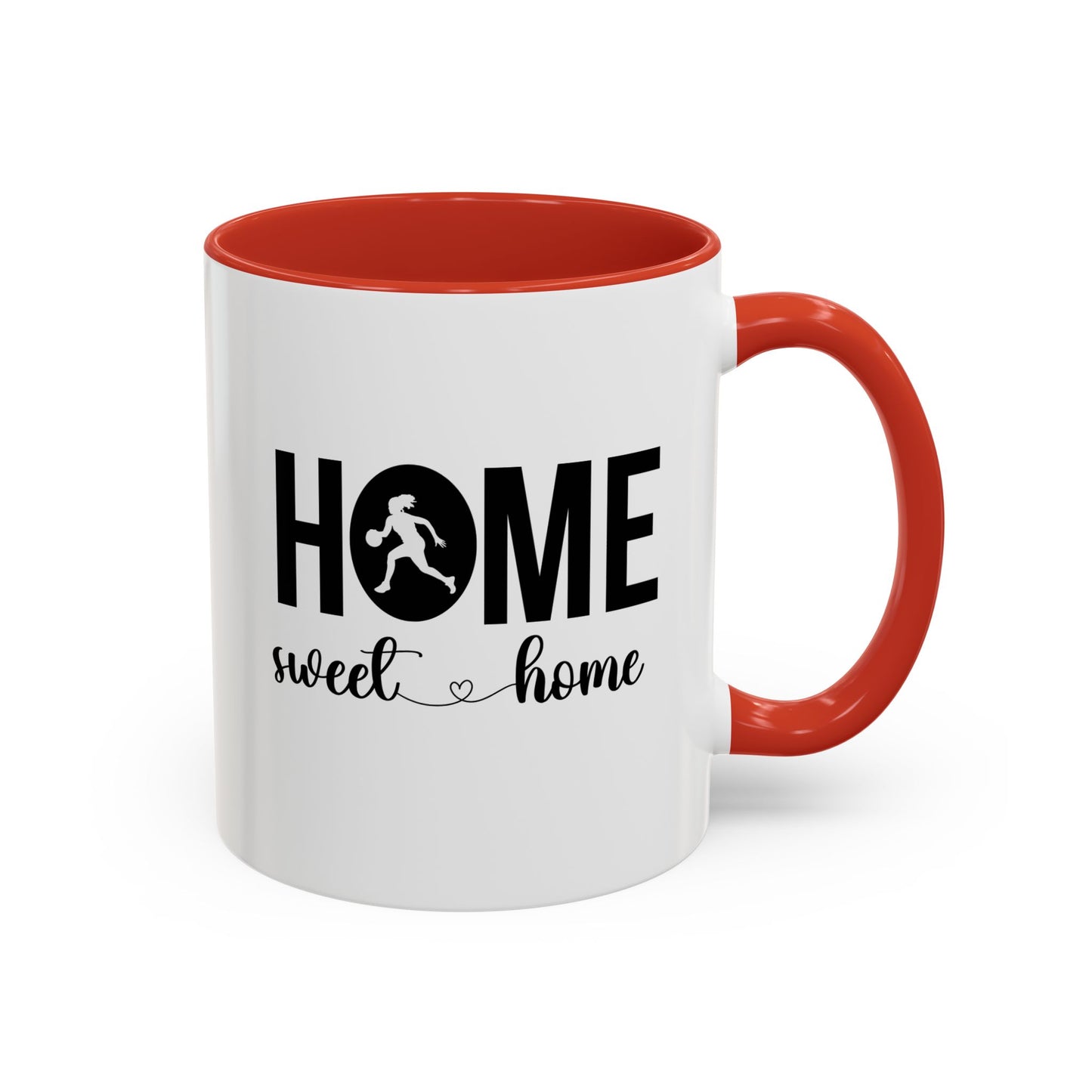 Female Basketball Player Gift Idea | Home Sweet Home Mug | Sports Mug |11oz Accent Mug | 15oz Accent Mug | Gift Idea
