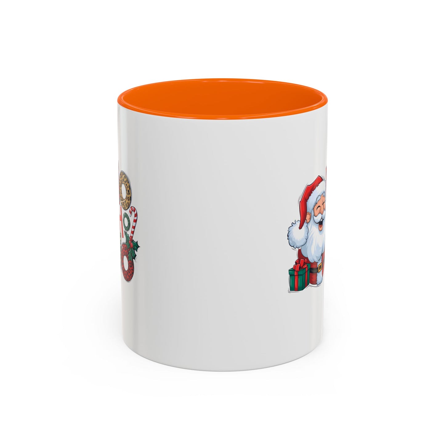 Santa Ho Ho Ho Christmas Mug | Gift Idea | Gift for Kids | Kids Christmas Gift Idea | Kids Mug | 11oz Accent Mug | 15oz Accent Mug