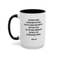 Mobius Quote Mug | TV Motivational Character Mug | Quote Mug | 11oz Accent Mug | 15oz Accent Mug