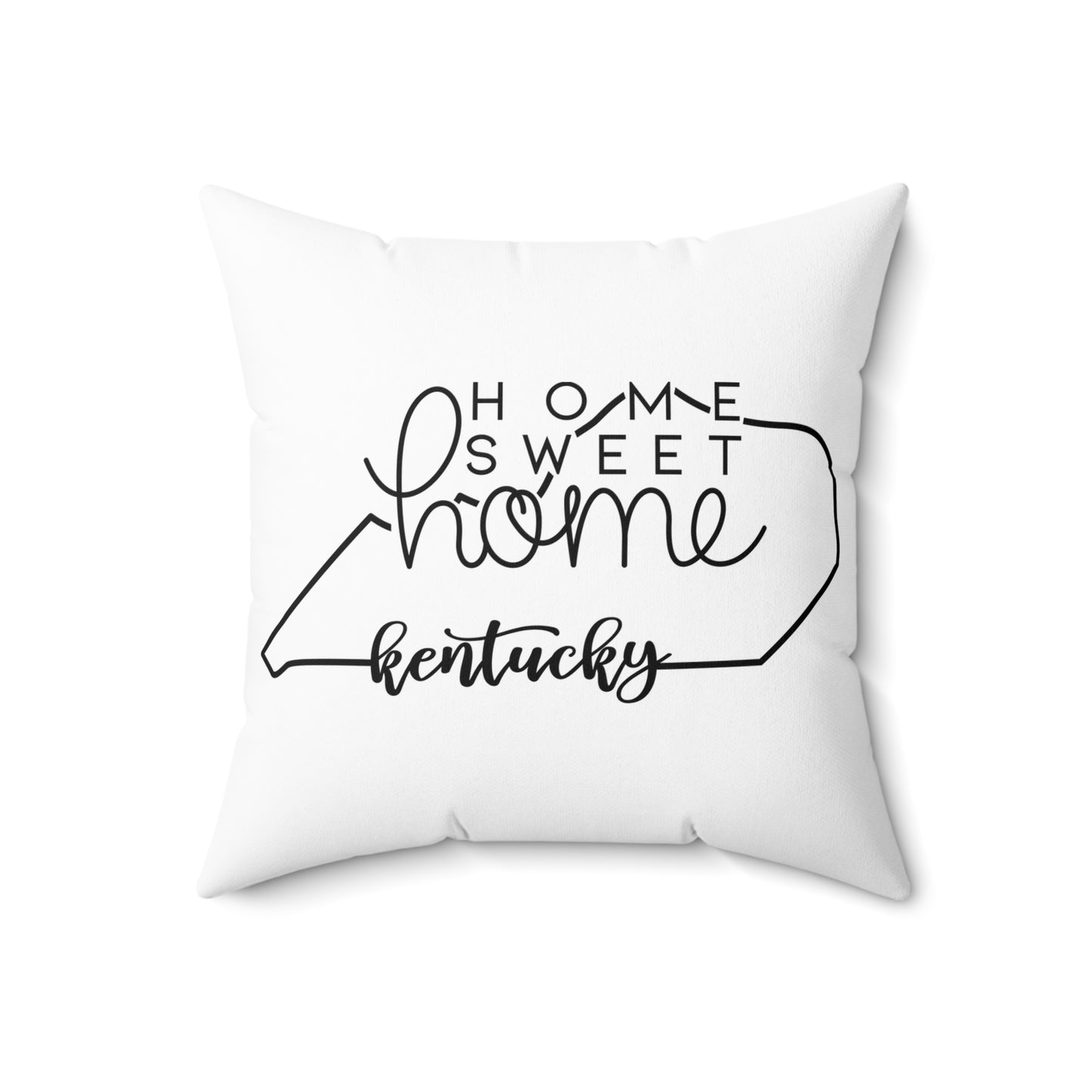 Home Sweet Home Kentucky Decorative Pillow | Gift For Her | Home Decor | State Gift | Customized State Pillow