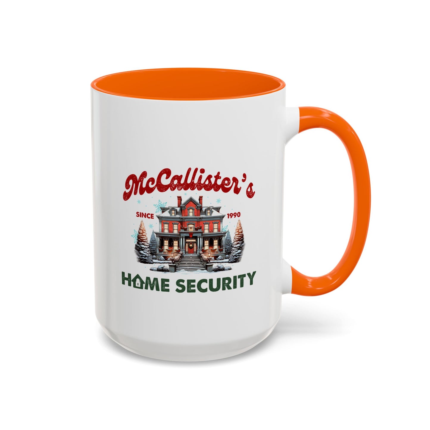 Cute McCallister's Christmas Movie | Christmas Gift | Funny Christmas Gift | 1990s Nostalgia | Ceramic |11oz Accent Mug | 15oz Accent Mug